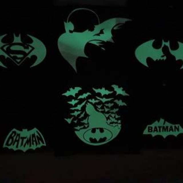 Kaos Sablon Glow in the dark