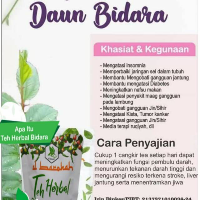 

Teh herbal bidara