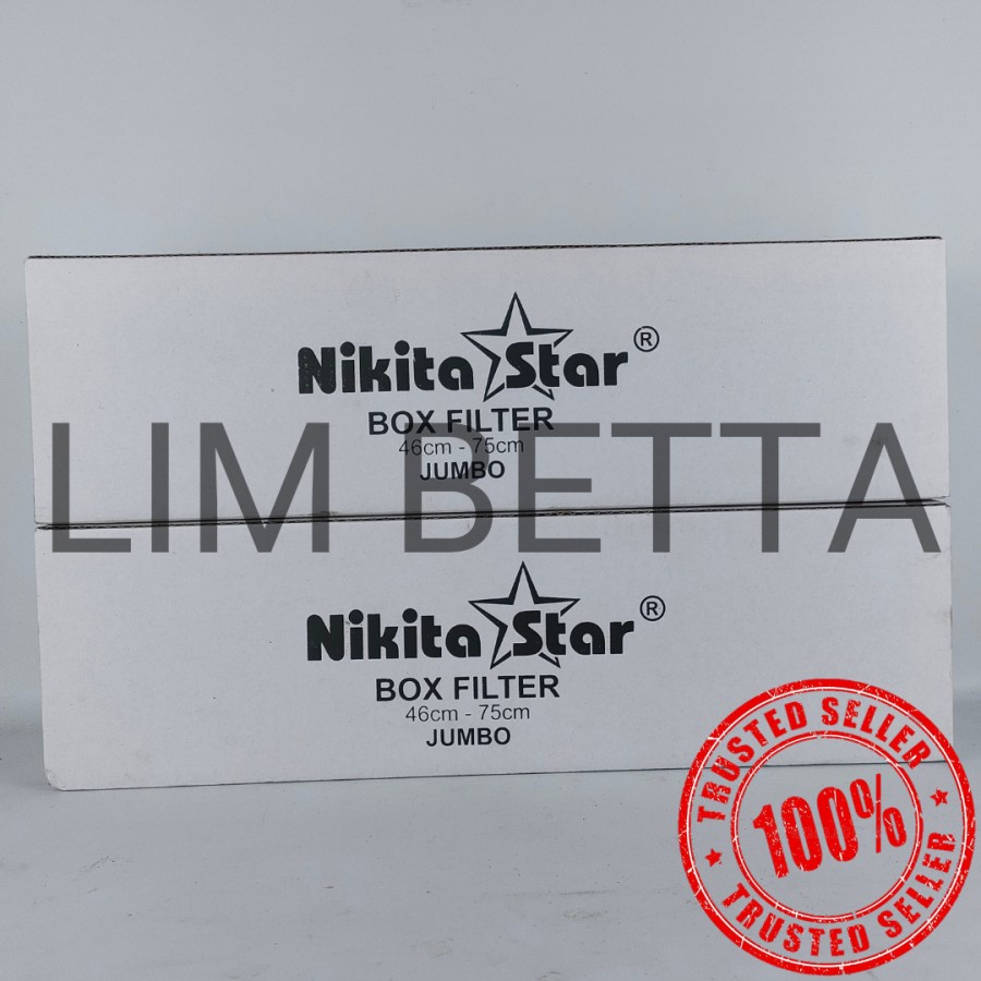 Box Filter Nikita Star Size L / Kotak Filter Kosong Size L