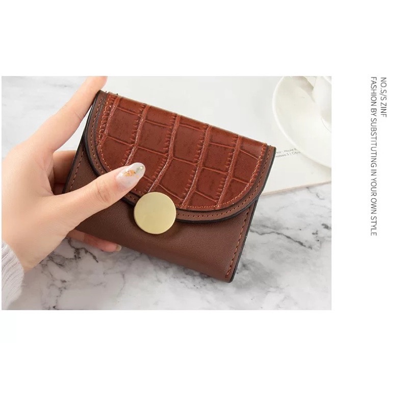 Dompet Wanita Kecil Short Wallet Female Korea Fashion Dompet Mini Wanita dompet wanita kecil dompet lipat wanita#C231-1