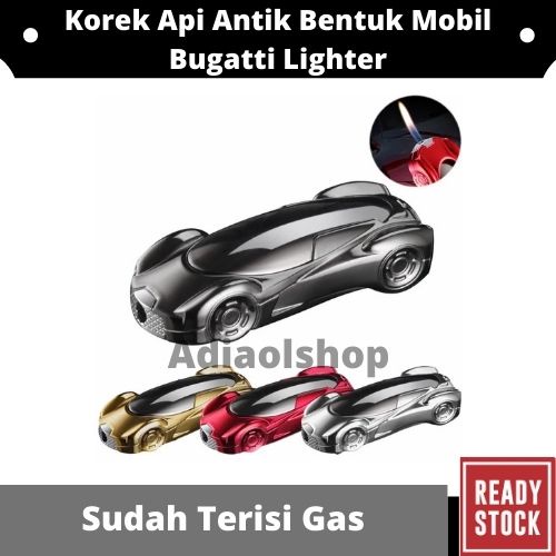 Korek Api Antik Bentuk Mobil Bugatti Lighter