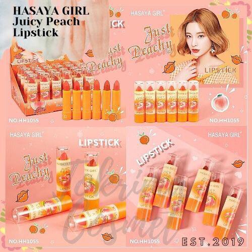 (CYBER) COD TERBARU Terbaru! Lipstik Hasaya Just Peachy