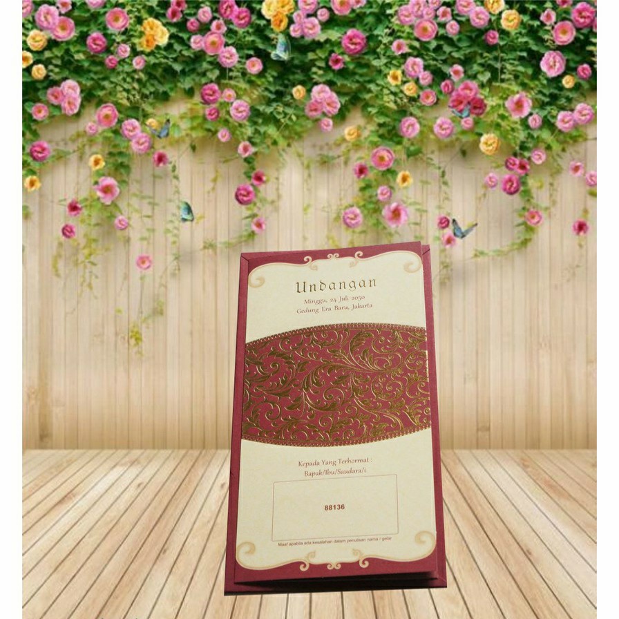 Blangko Undangan Erba HC 88136