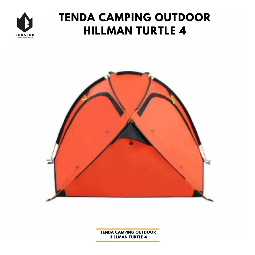 Tenda Hilman - Hilman Turtle 4 - Tenda Outdoor - Tenda Camping - TENDA DOUBLE LAYER