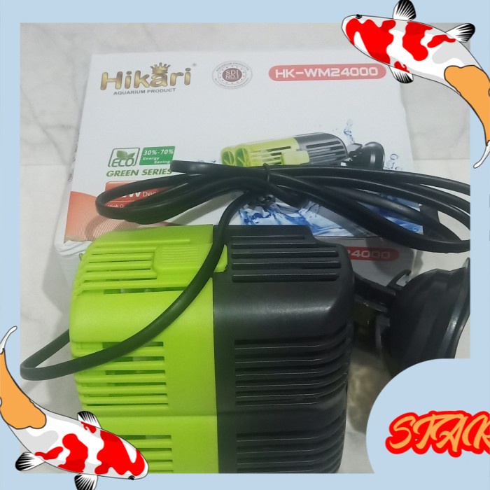 aquarium aquascape ombak wave maker HIKARI HK WM 24000 pembuat arus dobel wave
