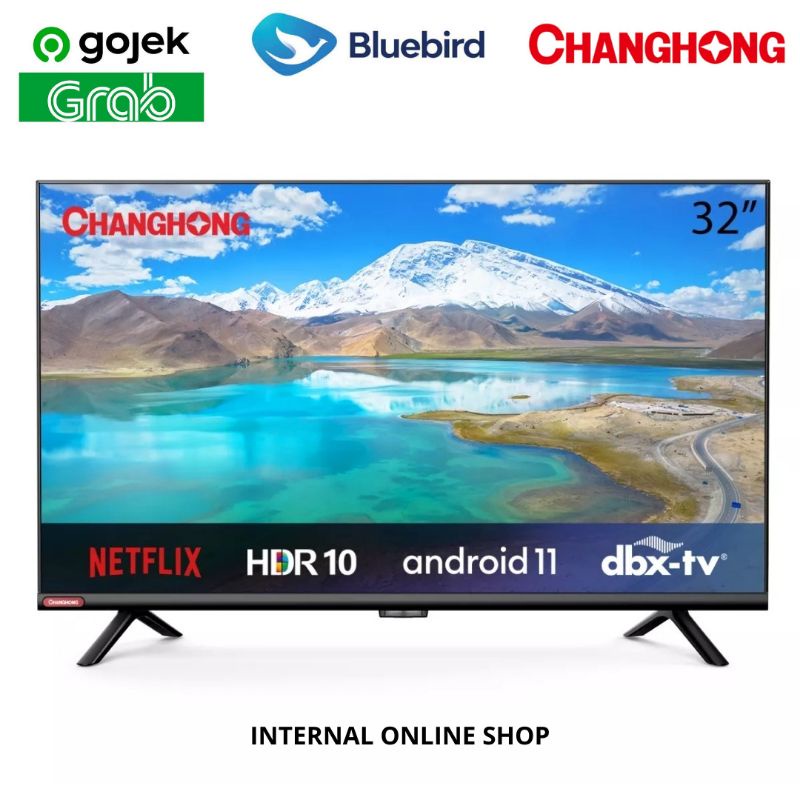 Changhong L32G7N Smart TV 32 Inch Android 11 Garansi Resmi