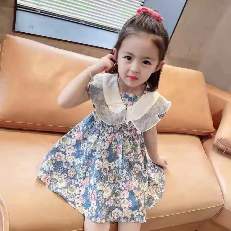 Dress Korea Suji uk 1-5 Tahun / Gaun Anak Perempuan Baby Korea Style Kualitas Impor Blouse Casual Babycinnamon