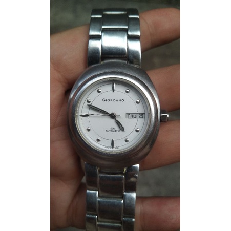 jam tangan giordano automatic second bekas original