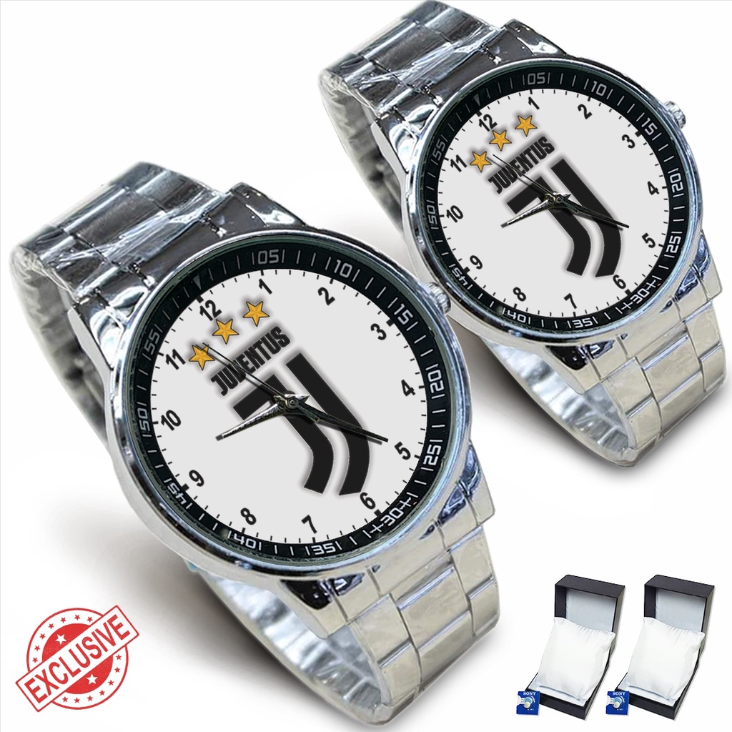 Jam Tangan Rantai Couple FC JUVENTUS - 1 (Special)