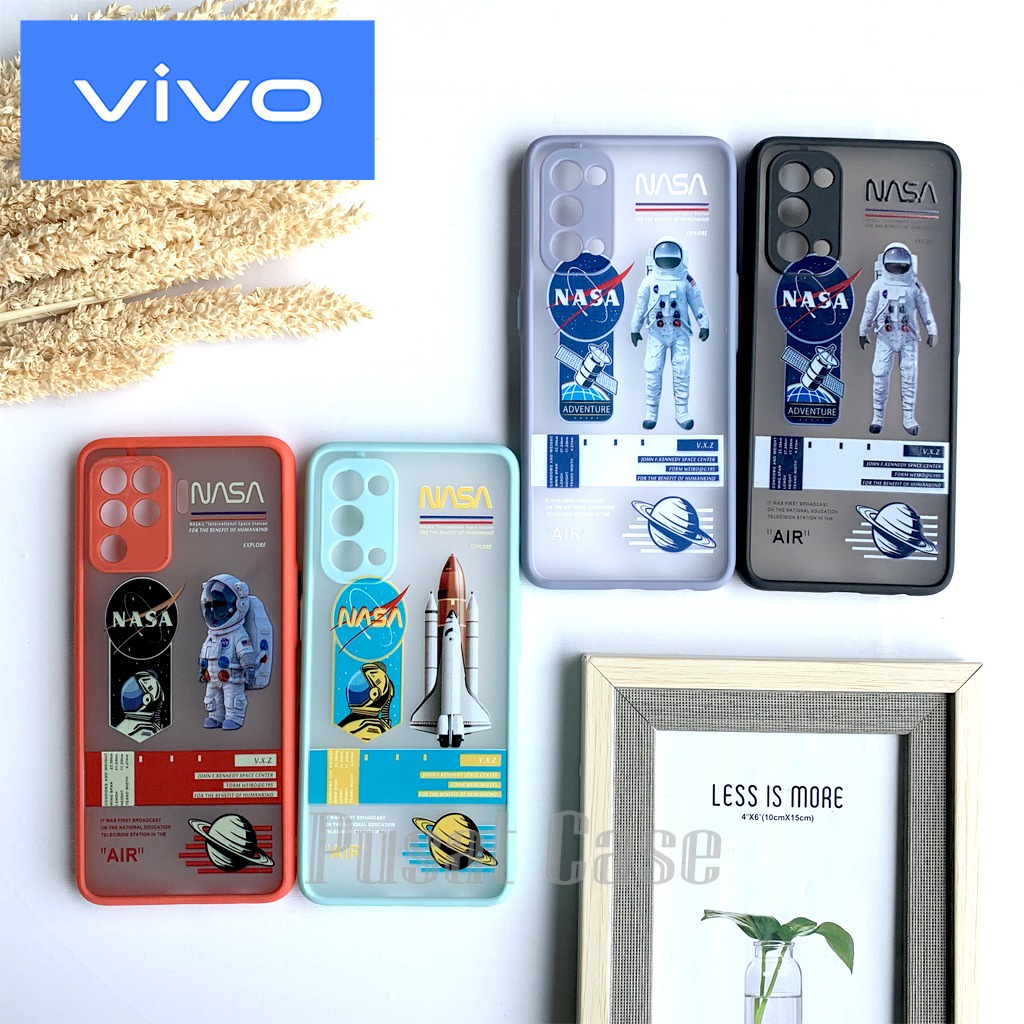 CASE NASA LENS COVER CAMERA VIVO Y20i Y12 Y30 Y50 Y15 Y20  Y17 Y30i Y20s Y12 Y83 Y91C