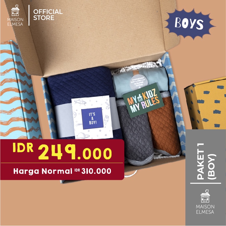 [PAKET 1 - BOY] Paket Hadiah Maison Elmesa Untuk Boy