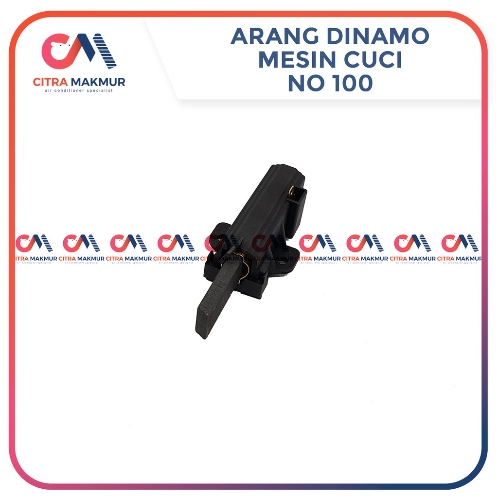 Arang Dinamo Motor Mesin Cuci Depan Front Loading Load Karbon Carbon Brush Brushless 100