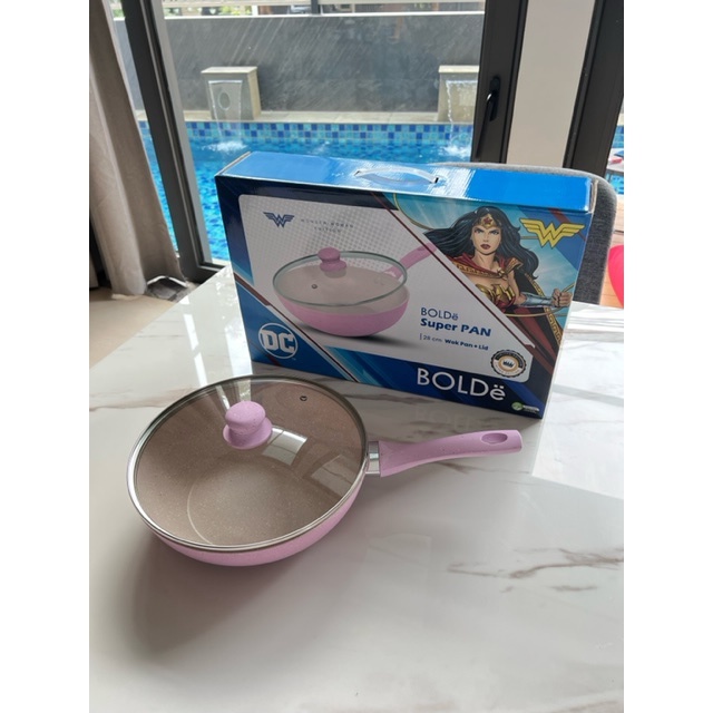 BOLDe Super Pan Wonder Woman Wok 28cm + Lid