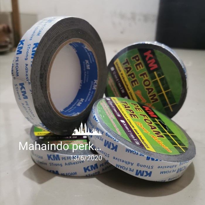 

Buruan Double Tape Strong/Dobel Tip/Perekat Bolak-Balik Km 24Mm X 5M Berkualitas