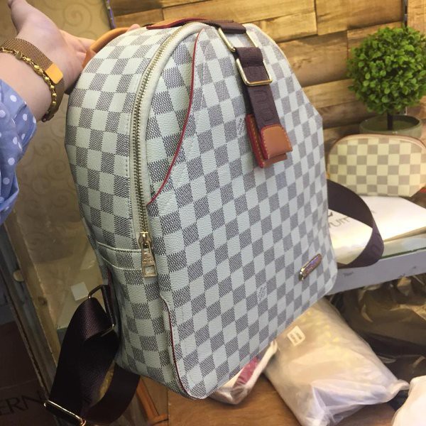 (B) BEST SELLER Tas Fashion Cewek Wanita Ransel Backpack LV Bergamo