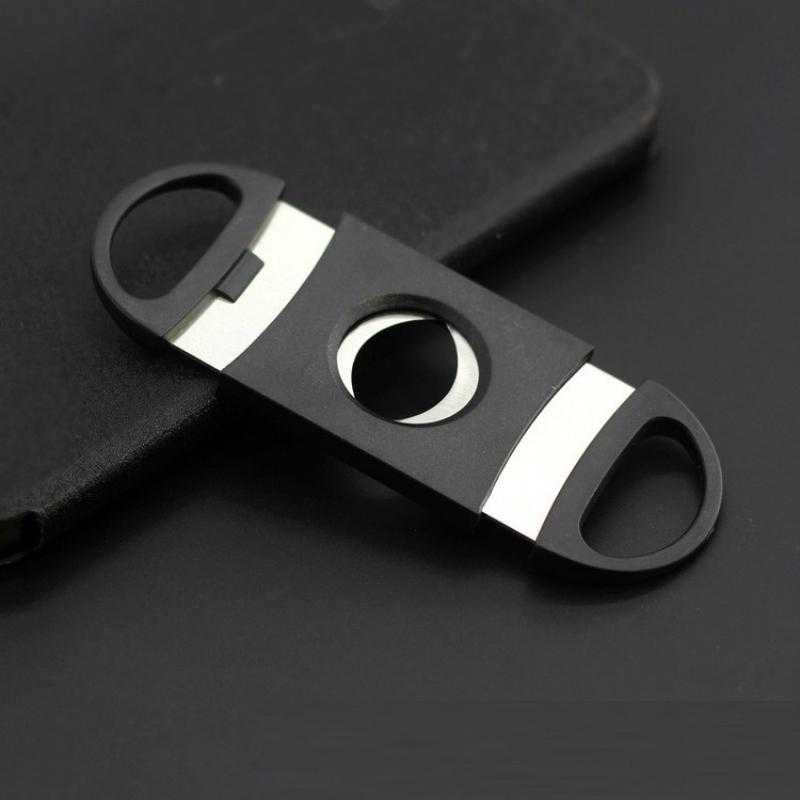 GIJ -Pemotong Rokok Cerutu Cigar Cutter Double Blade