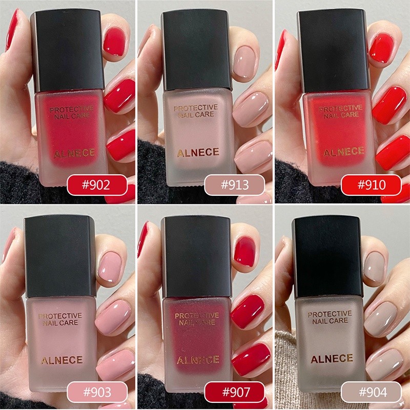 ALNECE 【Bisa Sholat✔️】 KUTEK HALAL KUTEKS TONE KOREA Cat Kuku muslimah Gel Nail polish berbasis air/tahan air/dapat dikupas