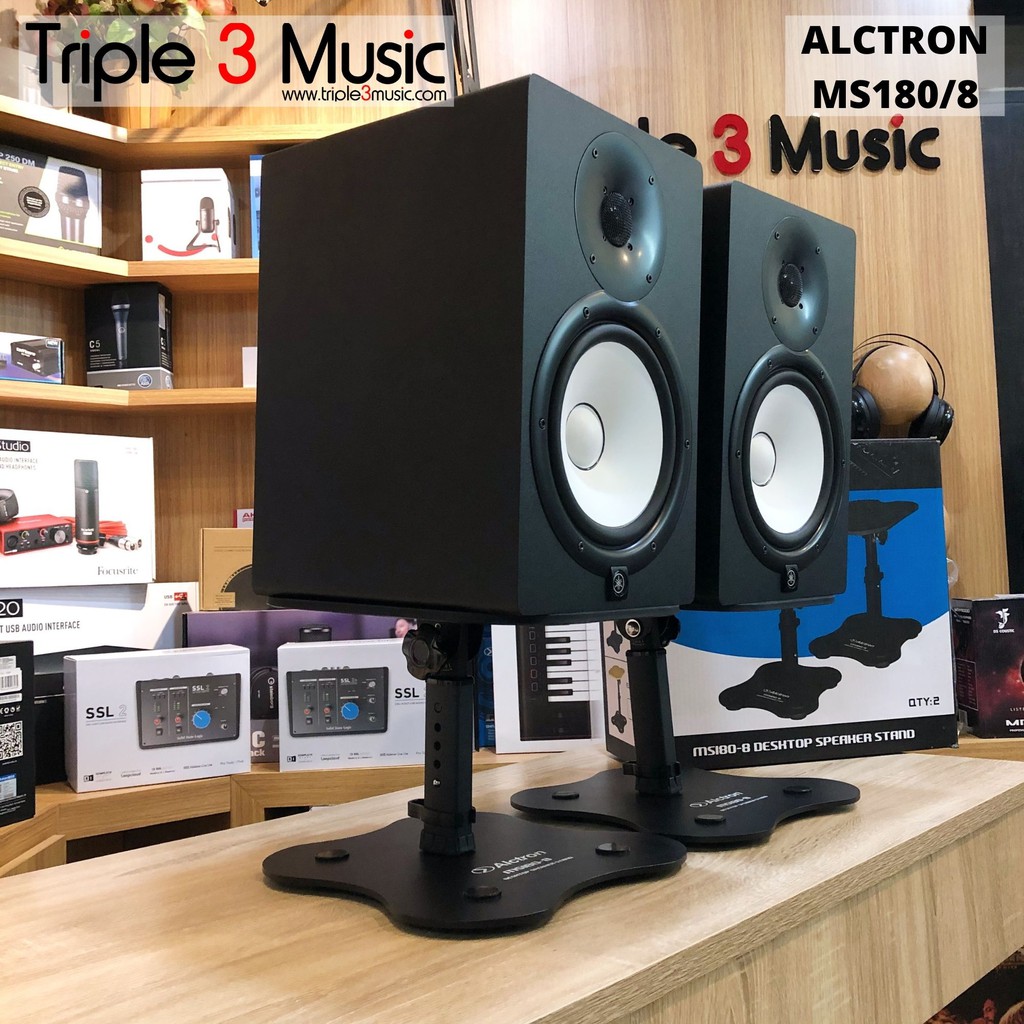 ALCTRON MS180 - 8 8 inch Speaker Stand Meja desktop