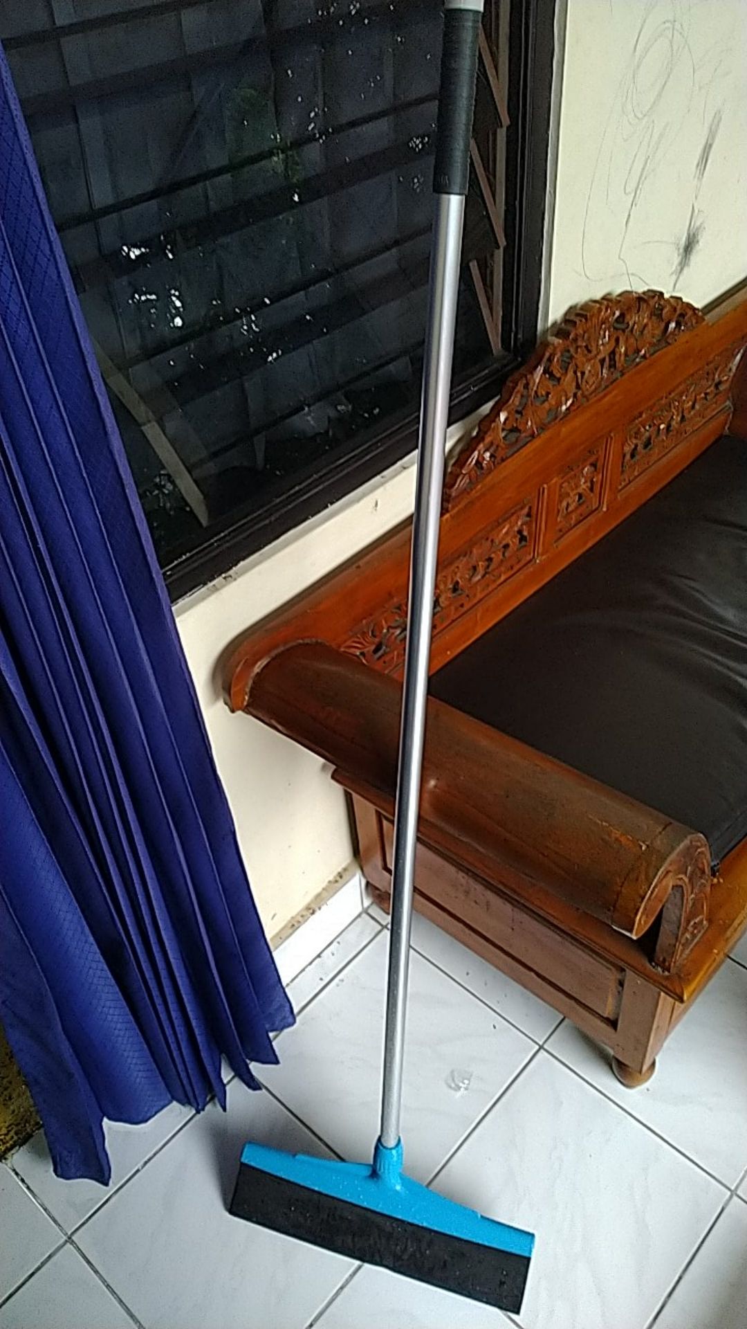 Khusus Gosend/grab Nagata Sapu Lantai Air Karet Gagang Panjang 321 S