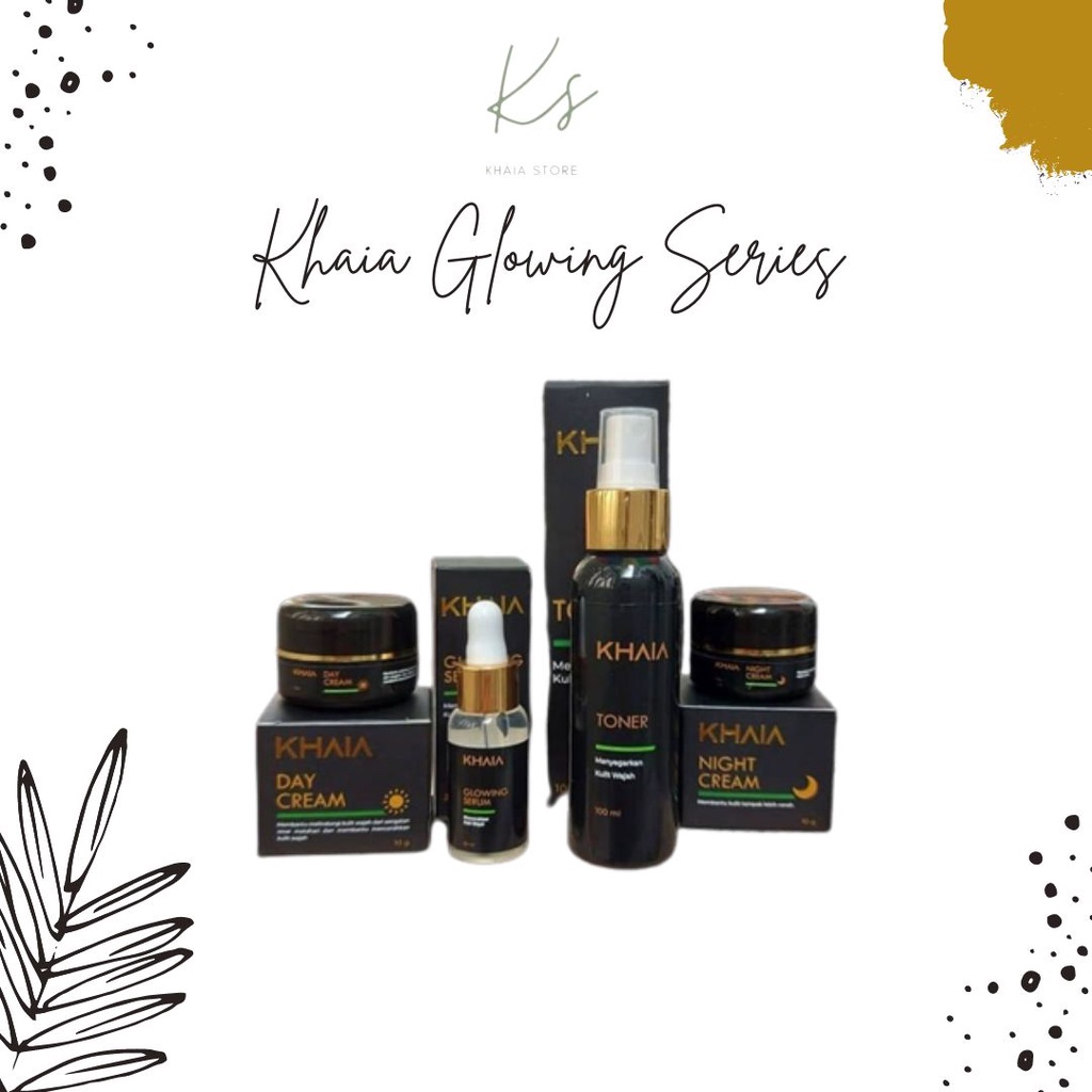 [ Paket Plan B ] Paket Skincare Glowing Series Khaia