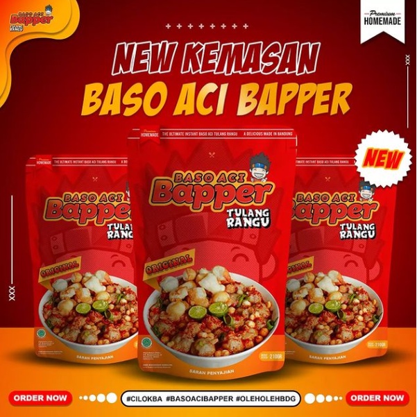 Baso Aci BAPPER boci Premium &amp; CILOKBA Cilok bapper baso aci Baper baper sambel mercon