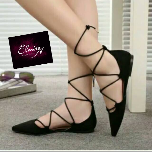 Flat Shoes Balerina Style Ninja