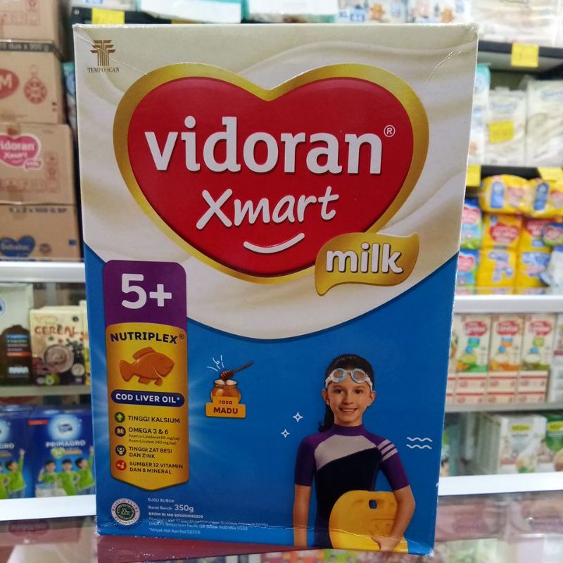 VIDORAN XMART 5+ MADU/COKLAT 350GR