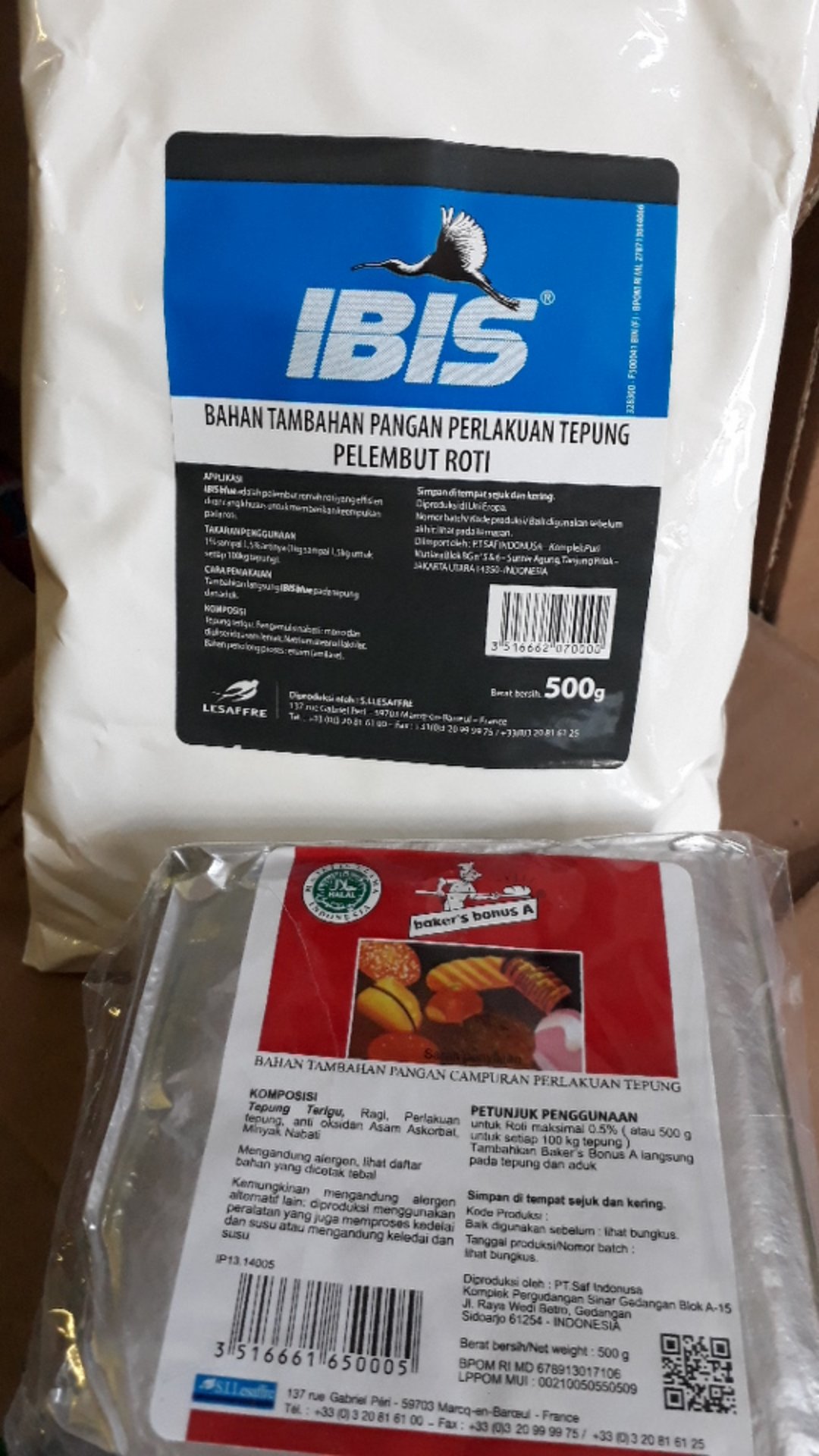 Ibis Blue 500gr - Ibis Termurah Jakarta - Pelembut Roti