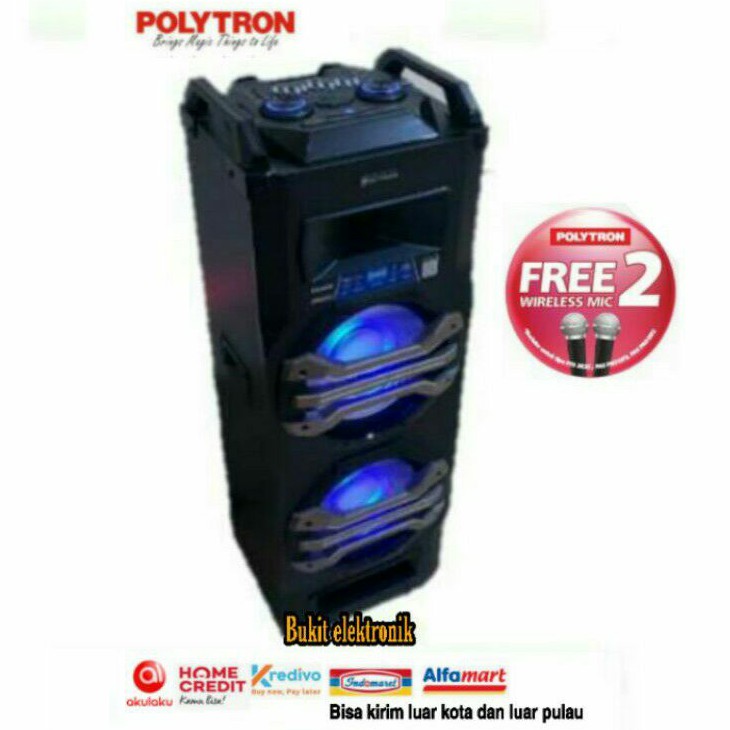 POLYTRON PORTABLE SPEAKER PTS2K25 PTS 2K25 Bluetooth