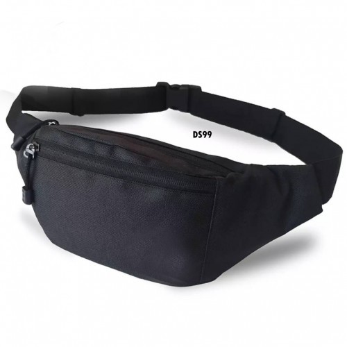 Tas Selempang Slempang Distro POLOS Waist Bag Waistbag Sling Back SlingBack Backpack Back pack Pungg