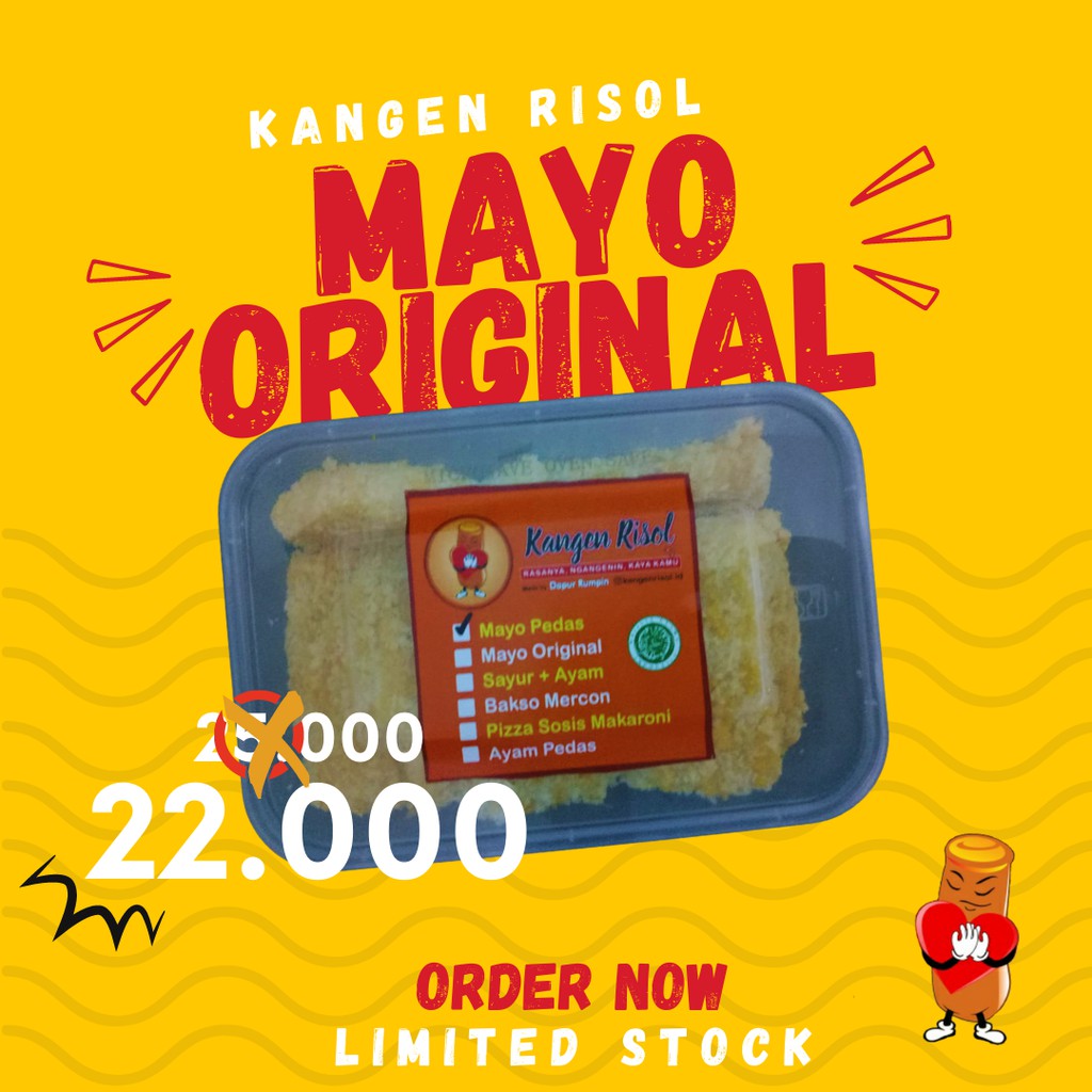 

RISOL MAYO ORIGINAL BY KANGENRISOL.ID FROZENFOOD