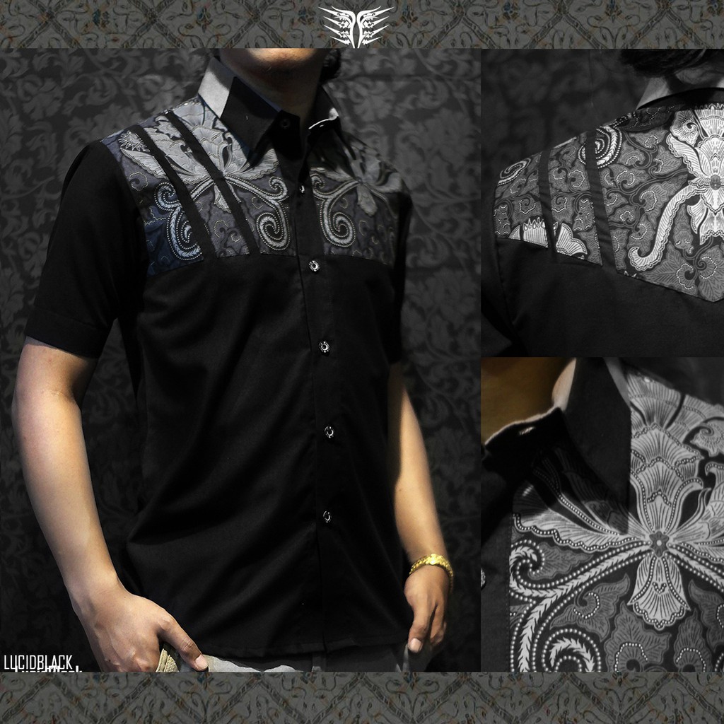 BATIK KERTABUMI JOGJAKARTA - LUCID BLACK