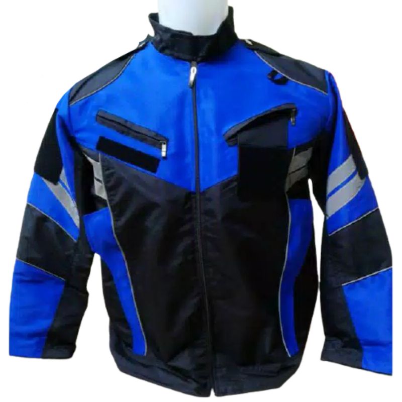 Jaket taslan polos - jaket serba guna - Jaket touring