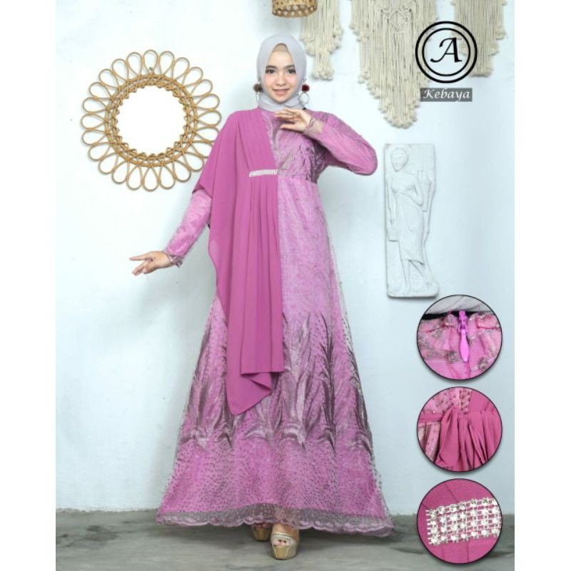GAMIS SELENDANG  BABYDOOLL