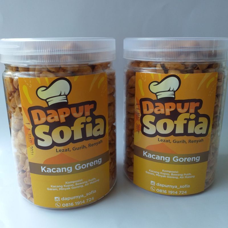 

dapurnya_sofia kacang goreng 450 gram