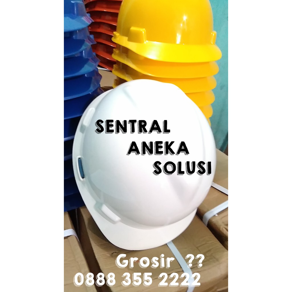 helm proyek keselamatan kerja safety helmet construction tes sucofindo