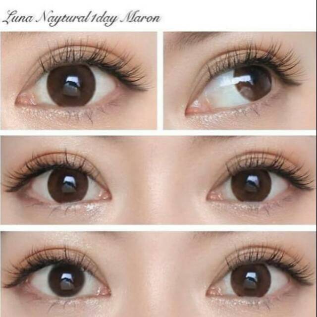 MIKHAYLOVESHOP Softlens Luna Natural Maron | EOS