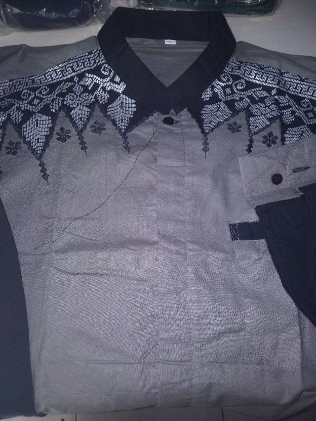 Kemeja Batik Lengan Panjang Size M L Xl Xxl Xxxl