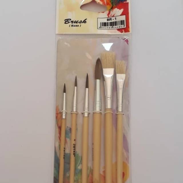 

Joyko Kuas Lukis / Brush Isi 6