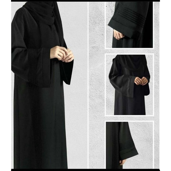 Gallery Exclusive Abaya Hitam Gamis YUMNA JALABIYAH