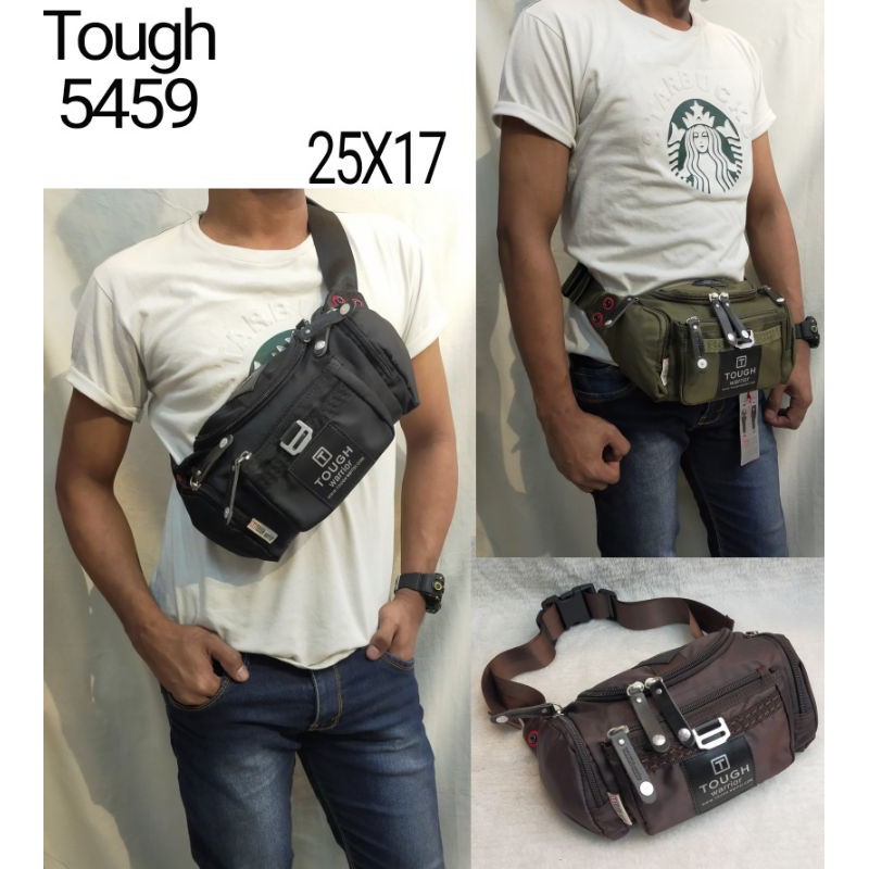 TOUGH 5459 warrior STOK READY Tuf taf tough tas pinggang tough waist bag army 5459 slingbag tough