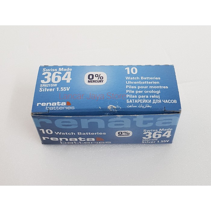 Baterai Renata Swiss 364 - SR621SW original