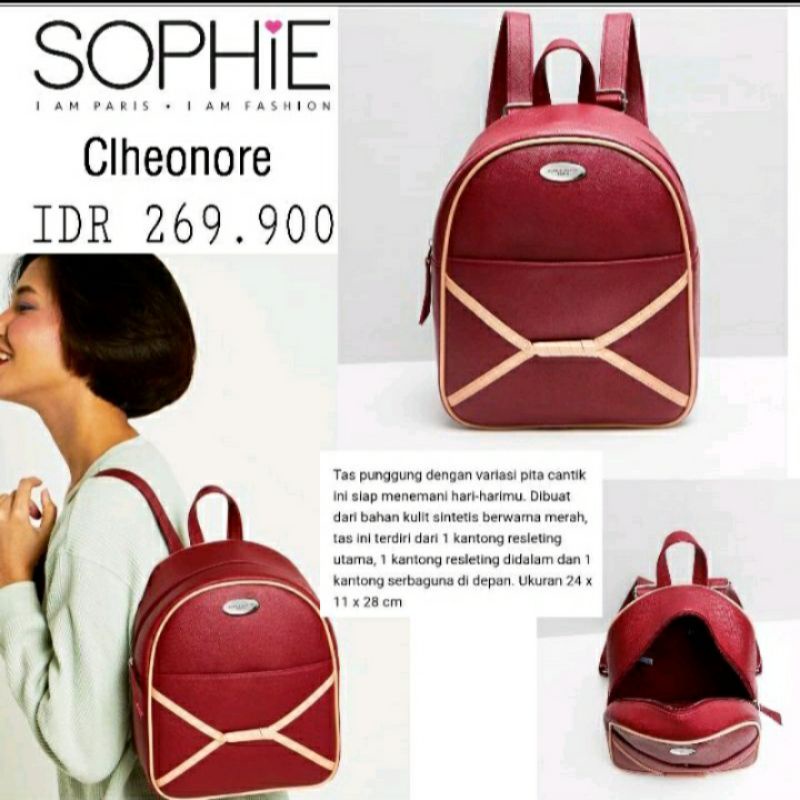 Tas Ransel Clheonore Sophie Martin Paris