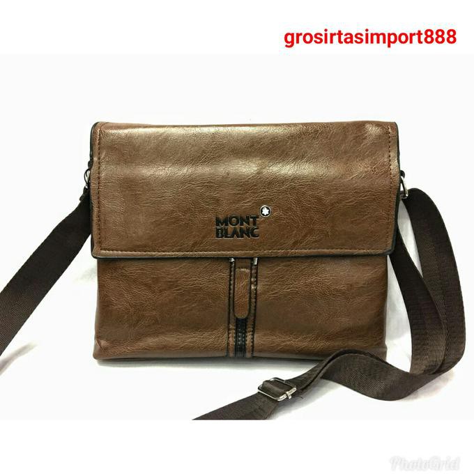 Tas Kerja 2020 Tas Selempang Kantor Montblanc - Cokelat Muda Emejing