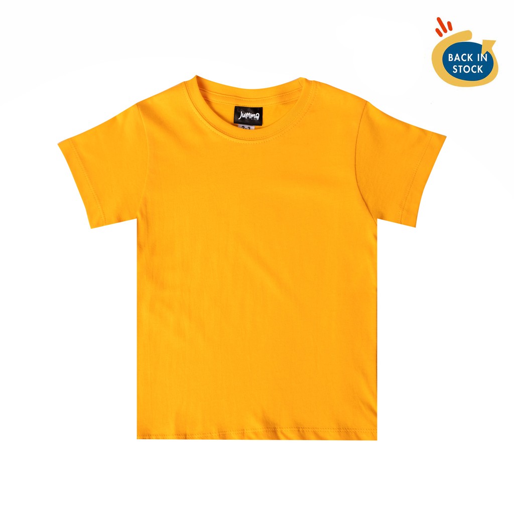 

Jummakids Yellow Mustard Basic Tshirt Anak