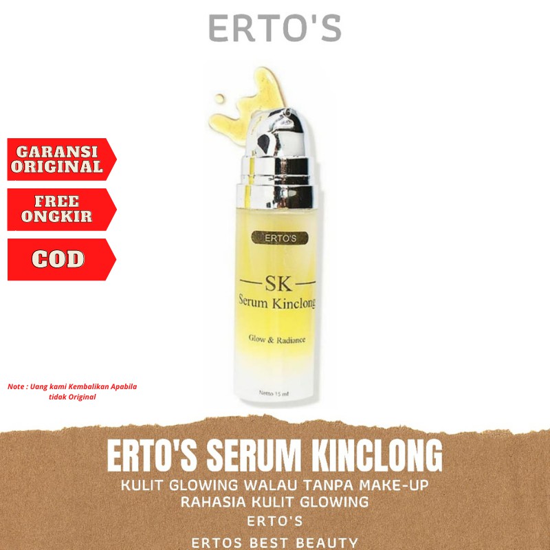 Ertos Serum Kinclong Serum Wajah Glowing