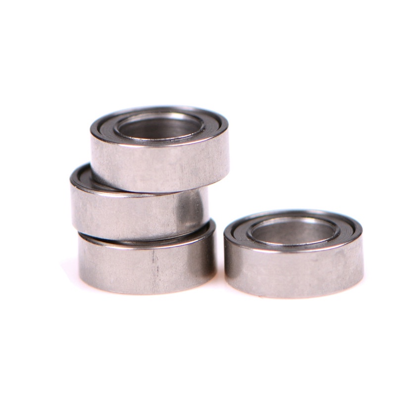 4pcs MR74ZZ MR74ZZ 4x7 X 2.5 4x7 X 2.5mm Bola Bearing Metal