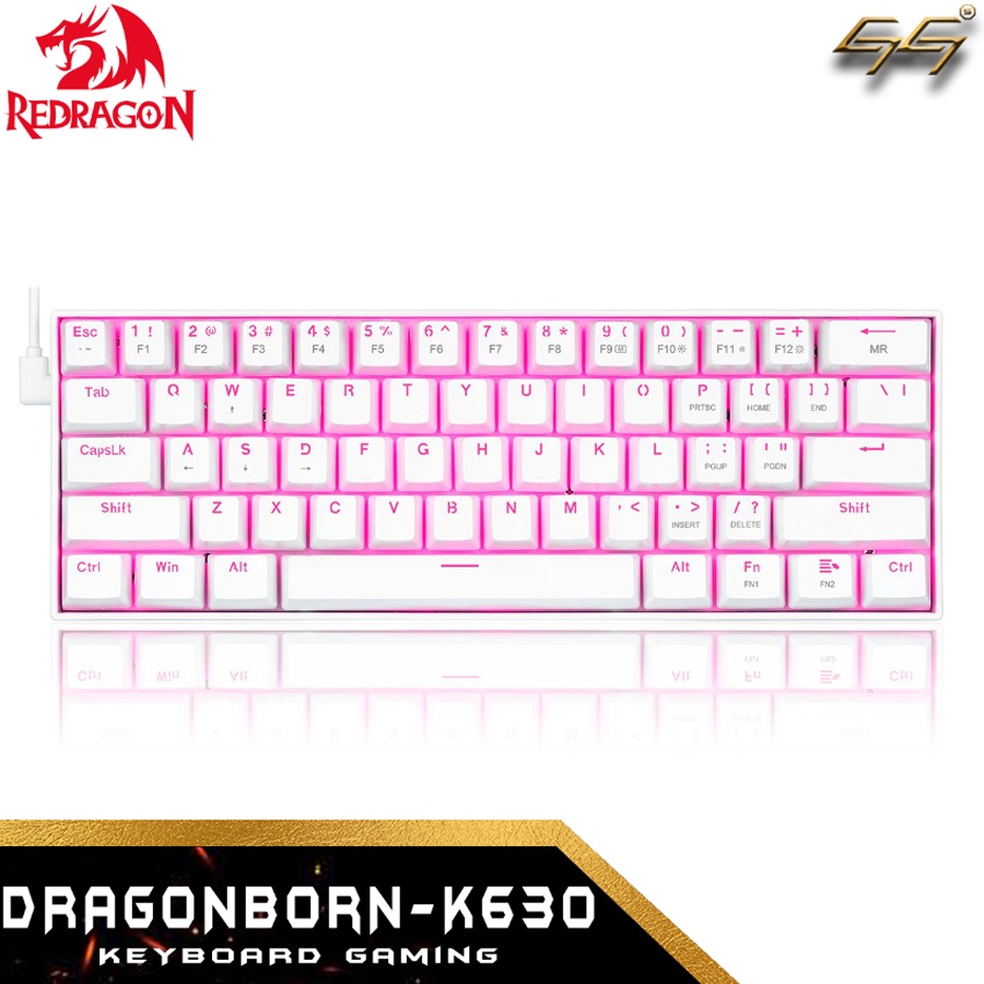 Keyboard Gaming Mechanical 60% Redragon DRAGONBORN K630 60% Mechanical Gaming Keyboard