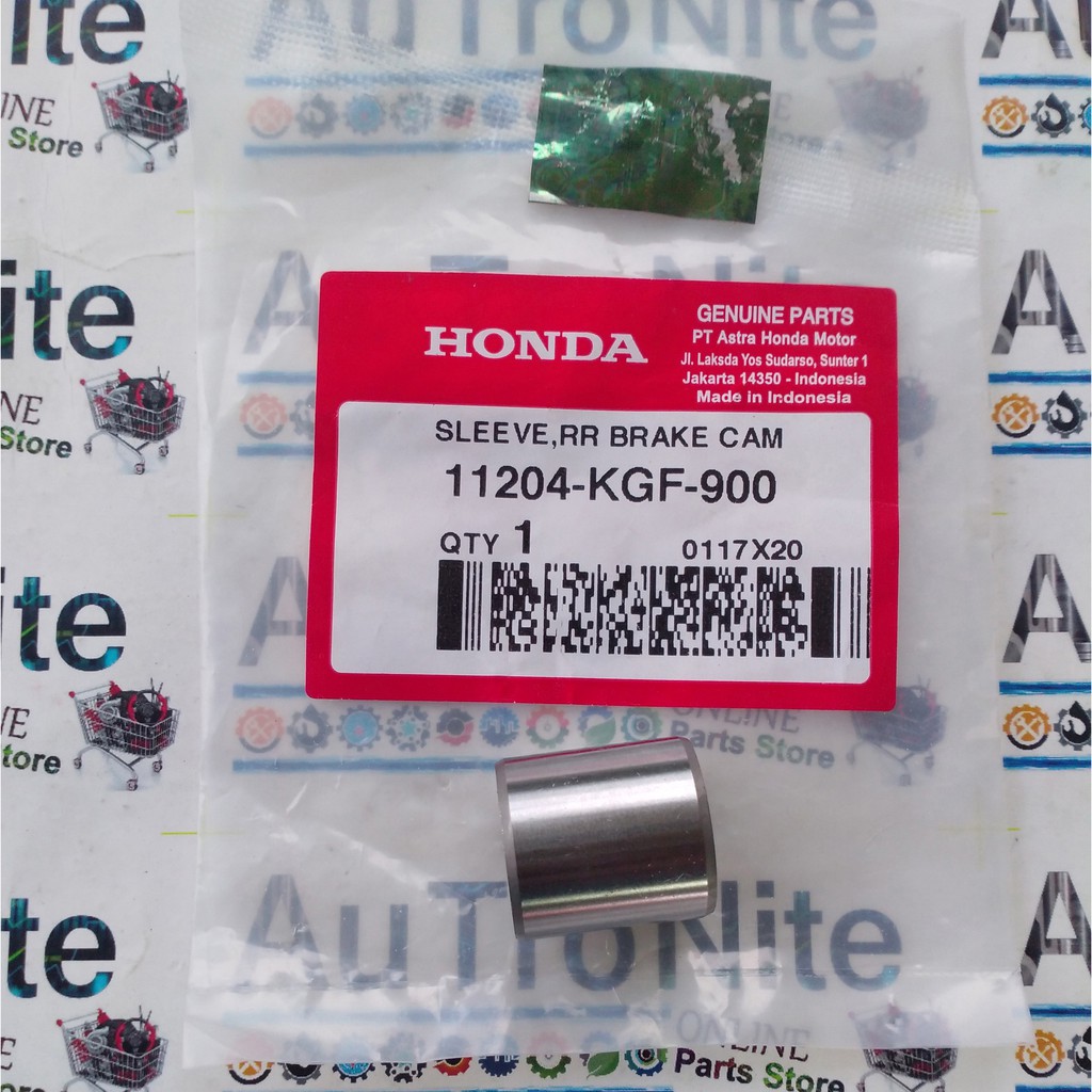 Sleeve ReaR Brake Cam Bos Tromol Belakang 11204-KGF-900 Ori Honda AirBlade Beat Scoopy Spacy Genio V