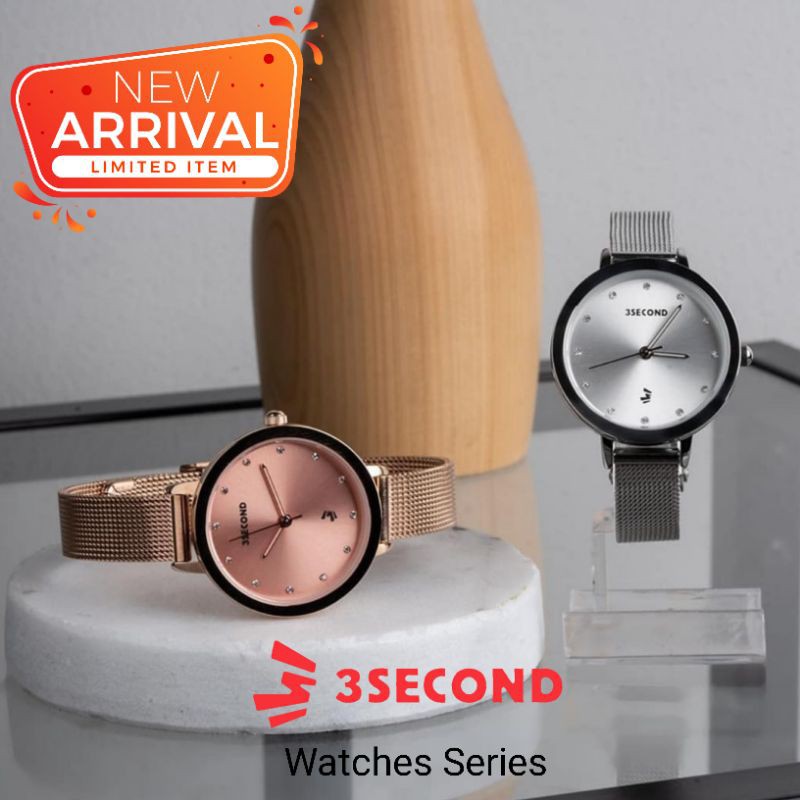 JAM TANGAN WANITA 3SECOND ORIGINAL | NEW ARRIVAL WATCH COLLECTION